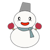 スノーマン - キャラクター｜人物｜フリーイラスト