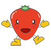 ストロベリー - キャラクター｜人物｜フリーイラスト