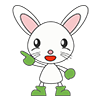 兎 - キャラクター｜人物｜フリーイラスト