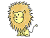 Children Lion | Animals-Characters | People | Free Illustrations
