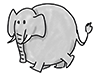 Elephants | Elephants | Animals-Characters | People | Free Illustrations