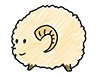 ひつじ | 羊 | 動物 - キャラクター｜人物｜フリーイラスト