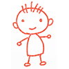 丸刈り/坊主頭/少年 - キャラクター｜人物｜フリーイラスト