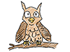 Owl | Owl-Character | Person | Free Illustration