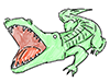 Crocodile | Crocodile-Character | Person | Free Illustration