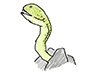 Moray eel-Character | Person | Free illustration