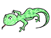 Gecko-Character | Person | Free Illustration