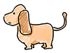 Dog | Dachshund | Animal-Character | Person | Free Illustration