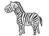 Zebra | Horse | Animal-Character | Person | Free Illustration