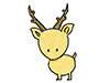 Children's Deer | Deer | Animals-Characters | People | Free Illustrations