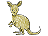 Kangaroo | Animal-Character | Person | Free Illustration