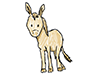 Donkey | Animal-Character | Person | Free Illustration