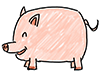 Smile Pig | Animals-Characters | People | Free Illustrations