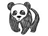 Panda | Animal-Character | Person | Free Illustration