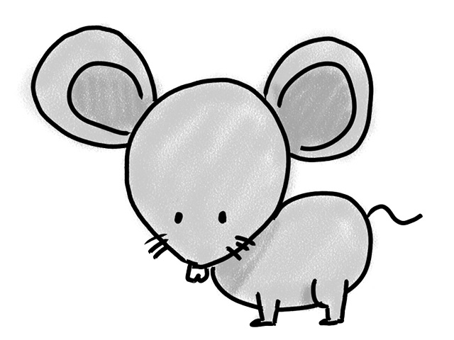 ネズミ | マウス - 人 / 手描き / 漫画 / アニメ / イラスト / クリップアート / フリー素材