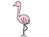 Flamingo | Tori-Character | Person | Free Illustration