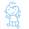 Baby / Running / Smile-Character | Person | Free Illustration