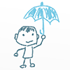 Umbrella / Rain / People-Characters | People | Free Illustrations