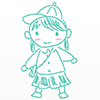 Kindergarten / Girl-Character | Person | Free Illustration