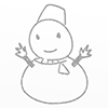 Snowman / Snow-Character | Person | Free Illustration