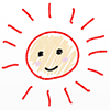 Sun / Sun / Taiyo --Character ｜ Person ｜ Free Illustration