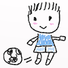 Soccer / Children / Playing --Characters ｜ People ｜ Free Illustrations