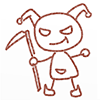 Devil / Grim Reaper / Sickle-Character | Person | Free Illustration