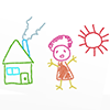 Home / Sun / House-Character | Person | Free Illustration