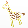 Kirin / Giraffe / Animal --Character ｜ Person ｜ Free Illustration